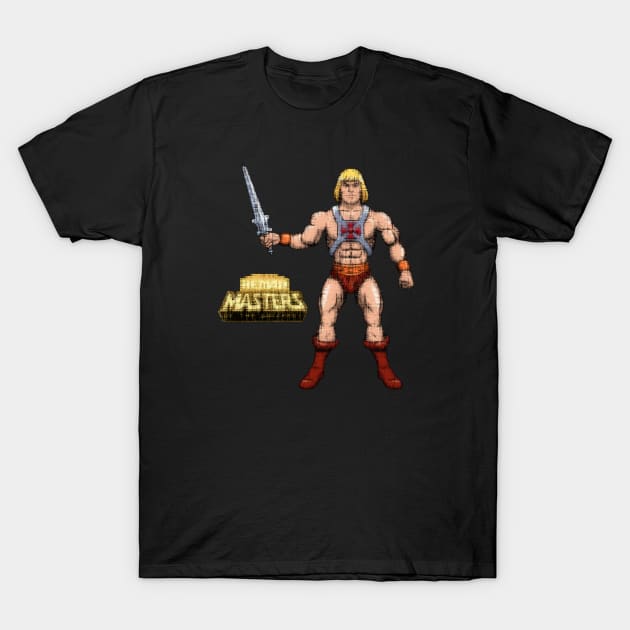 He Man - Masters Of The Universe T-Shirt by MACIBETTA